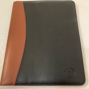 Portfolio /  Business Organizer / Leather/ Pratt Whitney